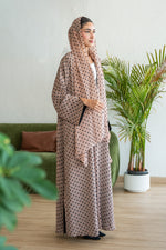 PINK POLKA ABAYA