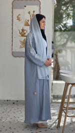 DANTEL SKY BLUE ABAYA