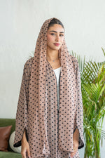 PINK POLKA ABAYA