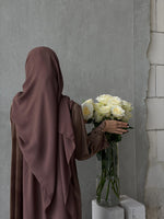 VELVET BUTTERFLY(BROWN ABAYA)