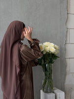 VELVET BUTTERFLY(BROWN ABAYA)