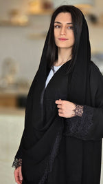 BLACK DANTEL ABAYA