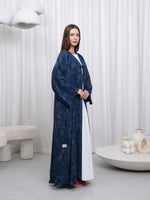 RIBBON ABAYA - (DUSTY RED)