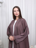 LACE ABAYA - (STEAL BLUE ABAYA)