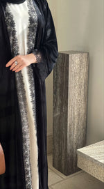 VELVET DANTEL (BLACK ABAYA)