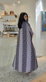 DANTEL PRINT ABAYA