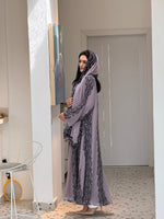 DANTEL PRINT ABAYA