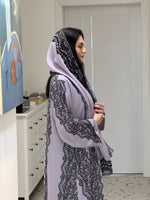DANTEL PRINT ABAYA